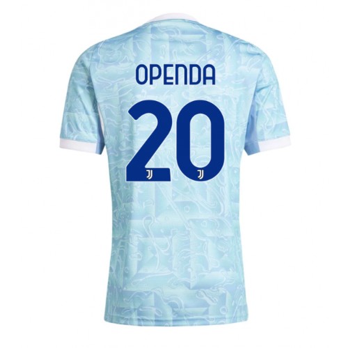 Stroje piłkarskie Juventus Lois Openda #20 Koszulka Wyjazdowej 2025-26 Krótki Rękaw